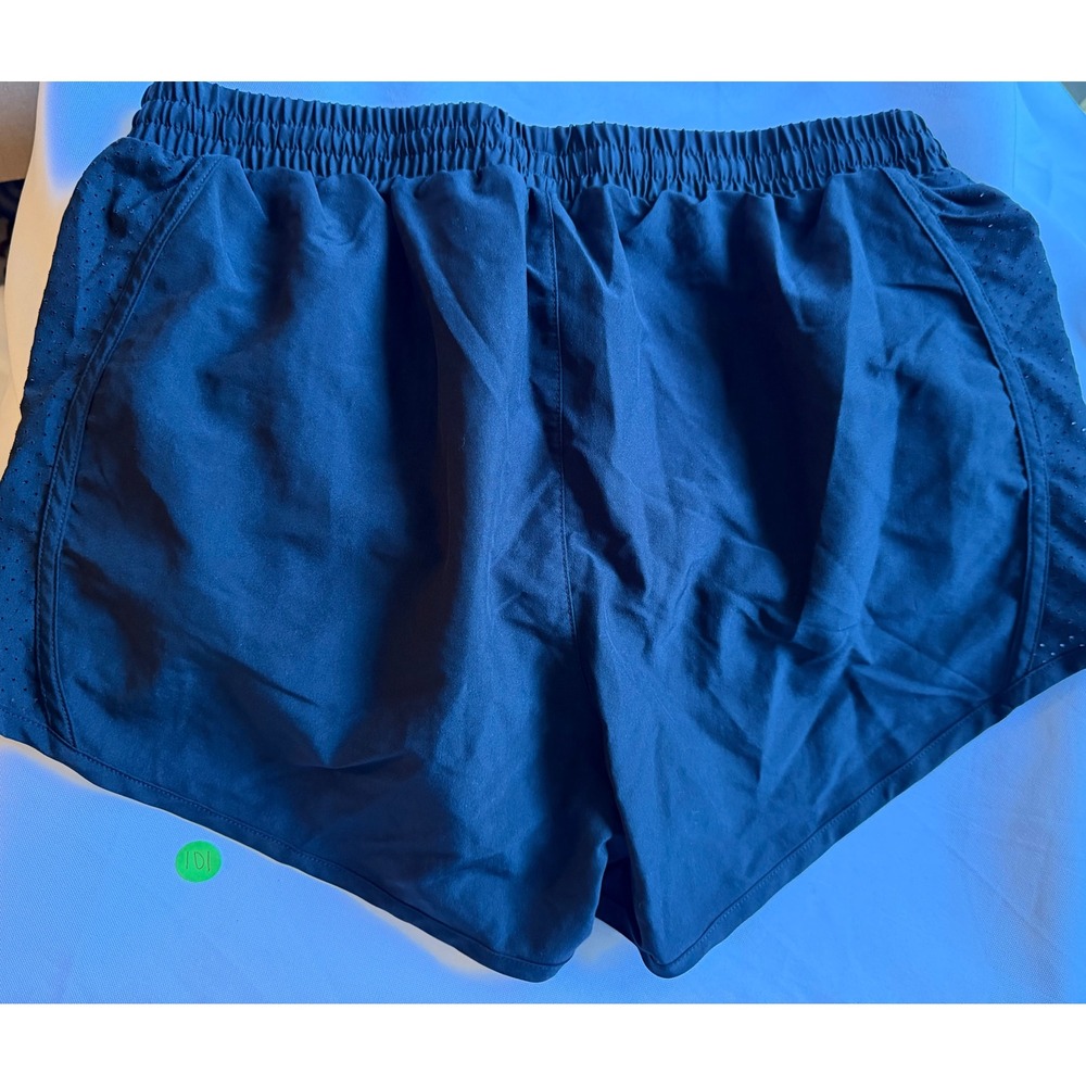 Under Armour HeatGear Black Running Shorts Women Small Loose Fit Athletic Gym - Picture 6 of 7